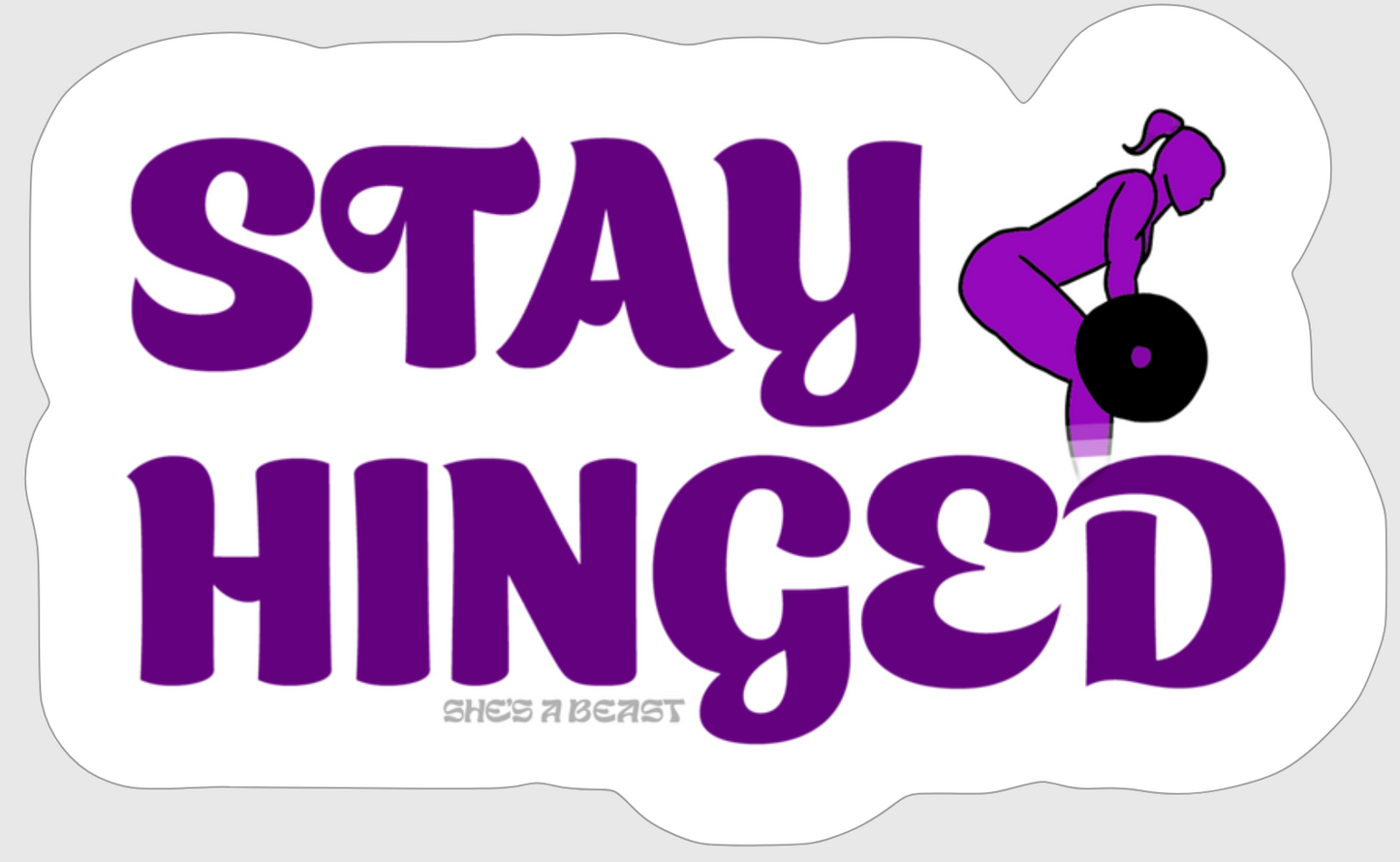 Feeling Unhinged? sticker