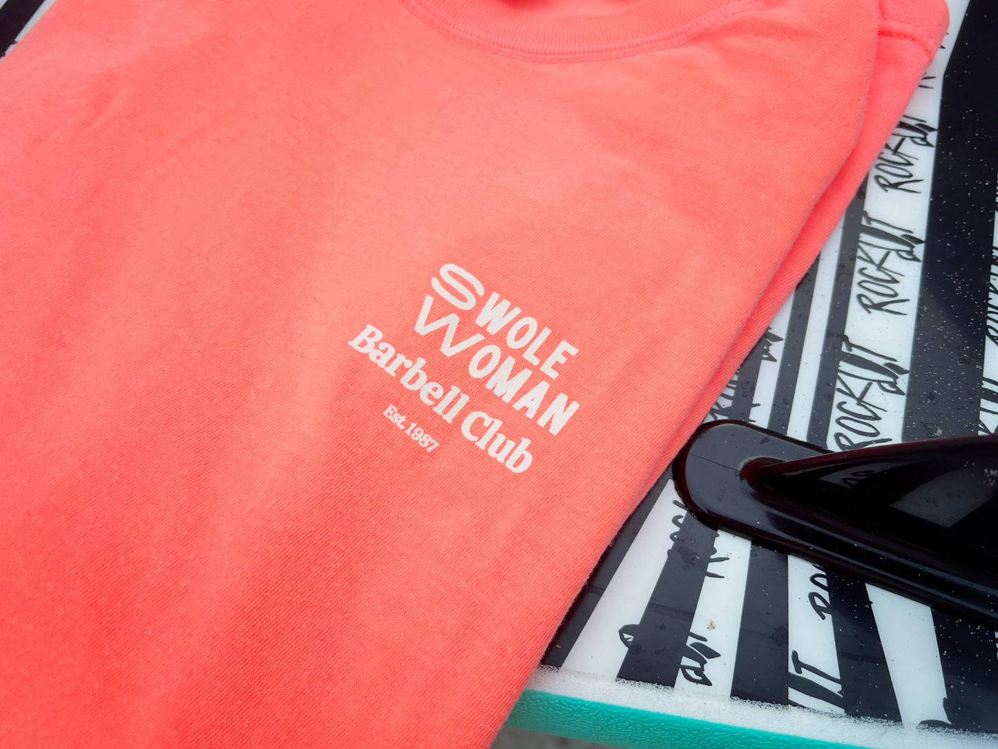 Swole Woman Barbell Club T-Shirt