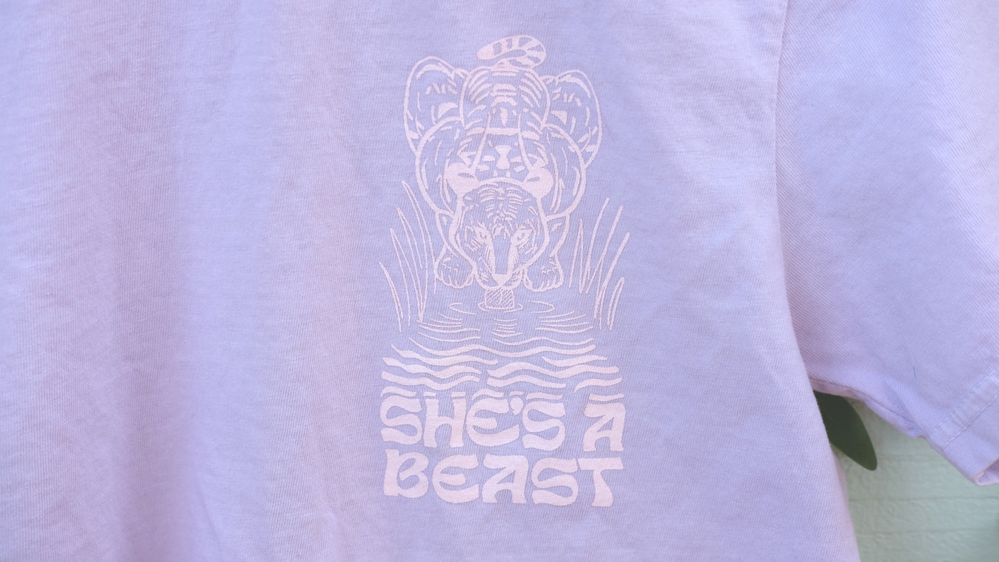 Optical Illusion Tiger T-Shirt