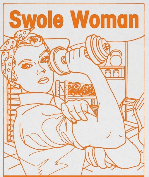 Swole Woman the Riveter T-Shirt