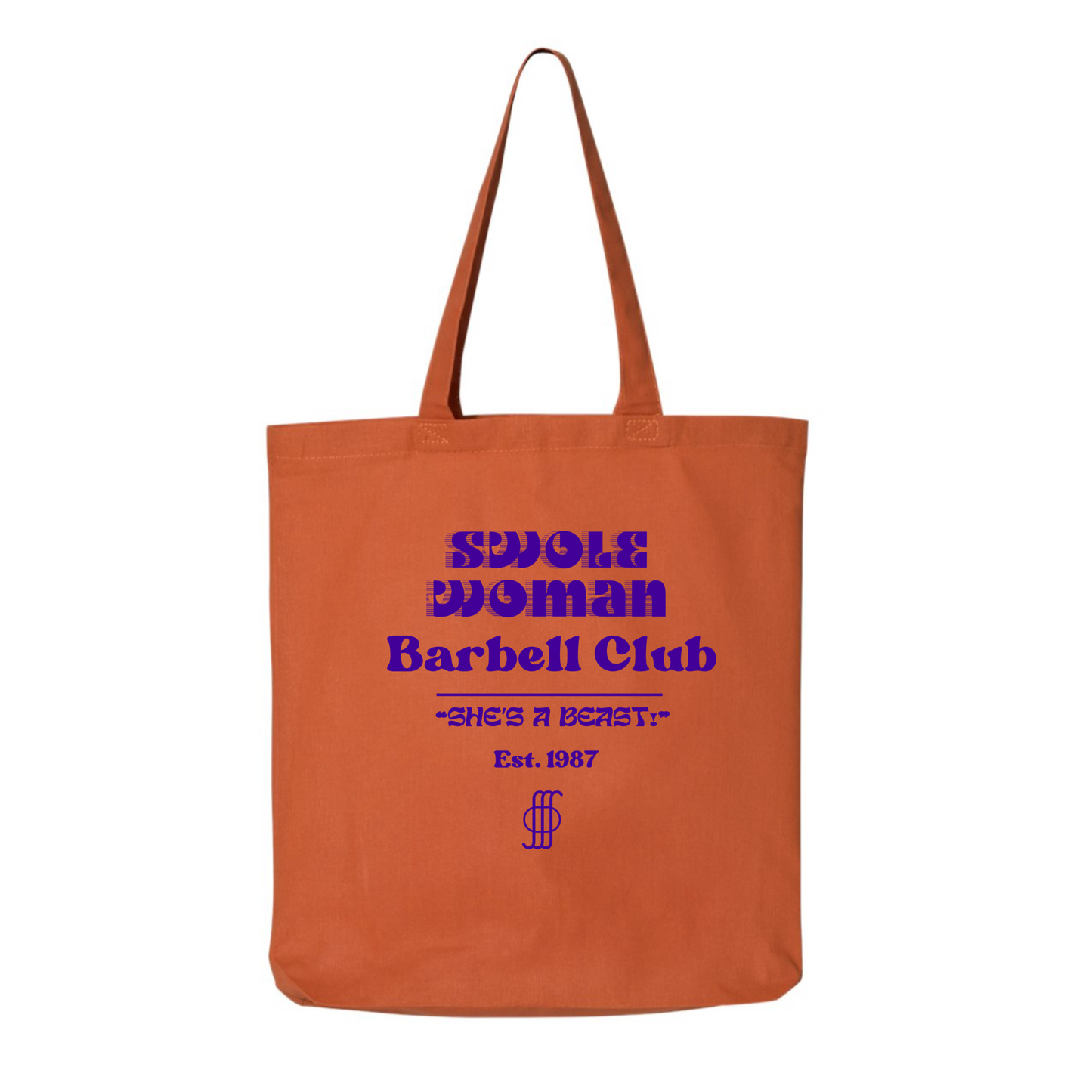 Hilary Buff x Swole Woman Barbell Club tote bag (Limited run)